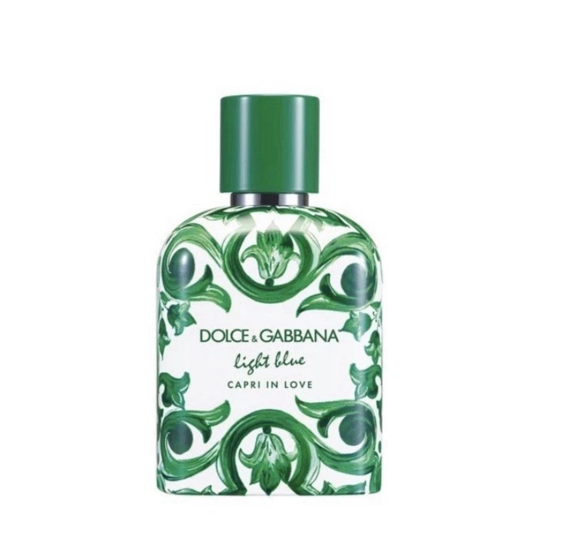Light Blue Capri In Love By Dolce & Gabbana 3.3 EDP Limited Edition