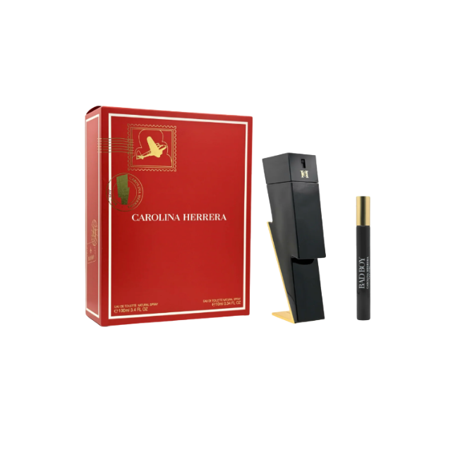 Bad Boy By Carolina Herrera 3.4 EDT + Mini