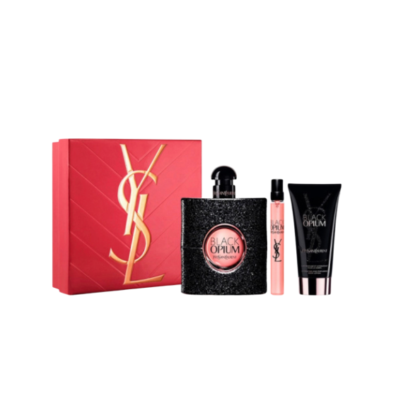 Black Opium by Yves Saint Laurent 3.0 EDP + 10 ml + Body Lotion