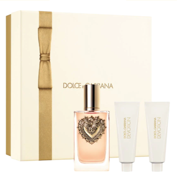 Devotion EDP 3.4 OZ + Body Lotion 1.7 OZ + Shower Gel 1.7 OZ By Dolce & Gabbana
