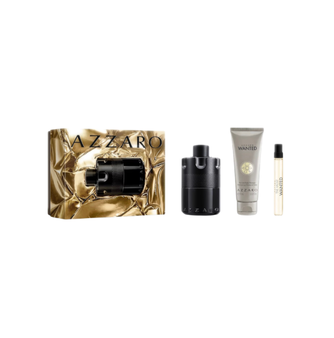Azzaro Wanted Intense By Azzaro 3.4 EDP + Shower Gel + Mini