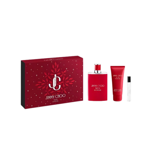 Jimmy Choo Extreme 3.4 OZ EDP + 3.4 Oz Shower Gel + 7.5 ML