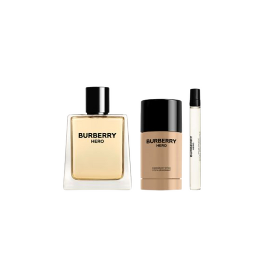 Burberry Hero 3.4 EDT + Deo + Mini