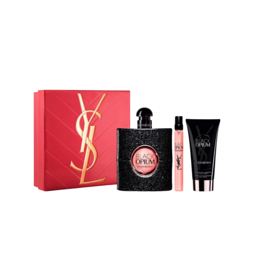 Black Opium by Yves Saint Laurent 3.0 EDP + 10 ml + Body Lotion