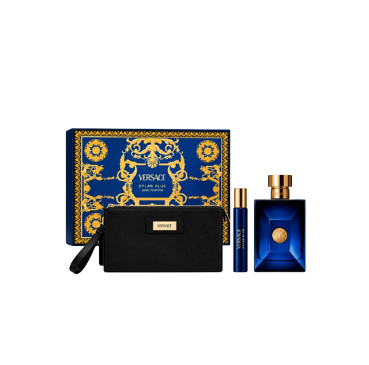 Dylan Blue By Versace 3.4 EDT + 10 ML + Bag