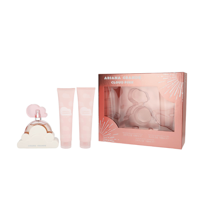 Cloud Pink By Ariana Grande 3.4 + Body Lotion + Shower Gel